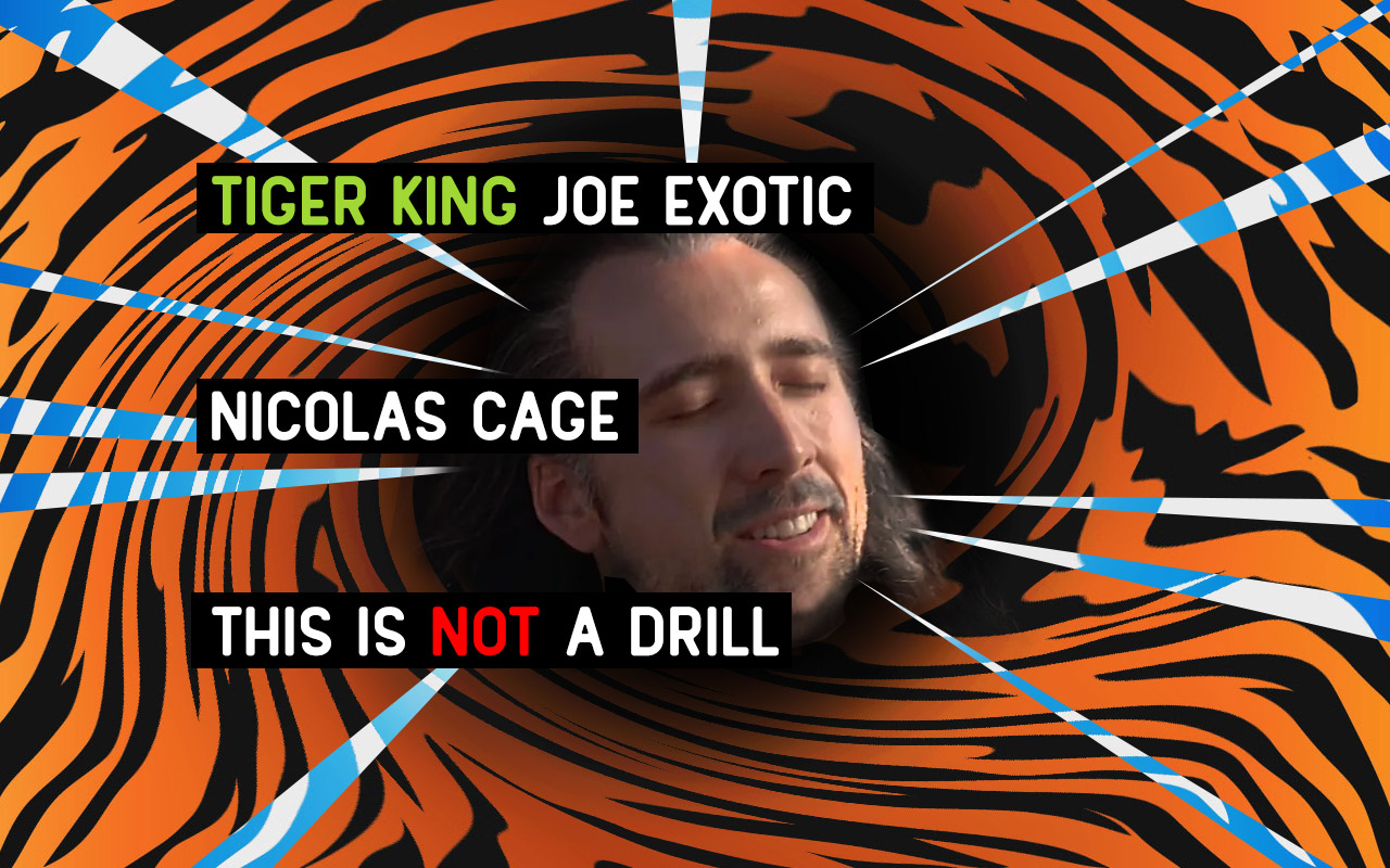 Nicolas Cage si zahrá Joe Exotic v sérii Tiger King