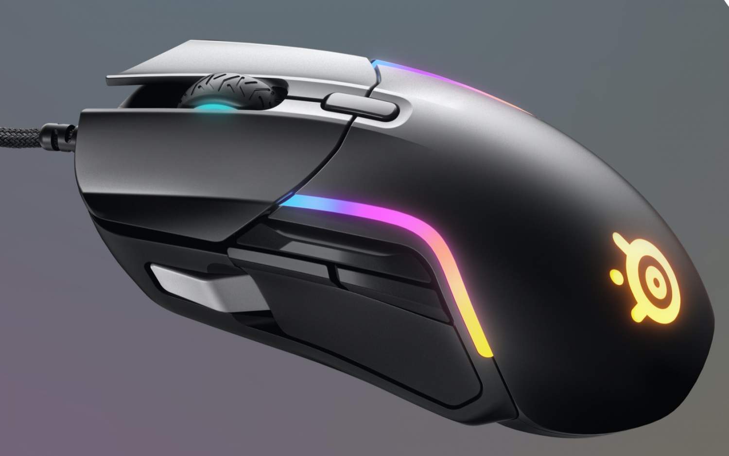Súper SteelSeries 5 cenovo dostupné herné balíky myši s vlastnými klávesmi a RGB