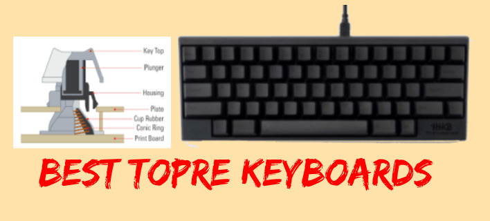 Top 7 Najlepšie klávesnice Topre {Topre Switch} - 2020 1