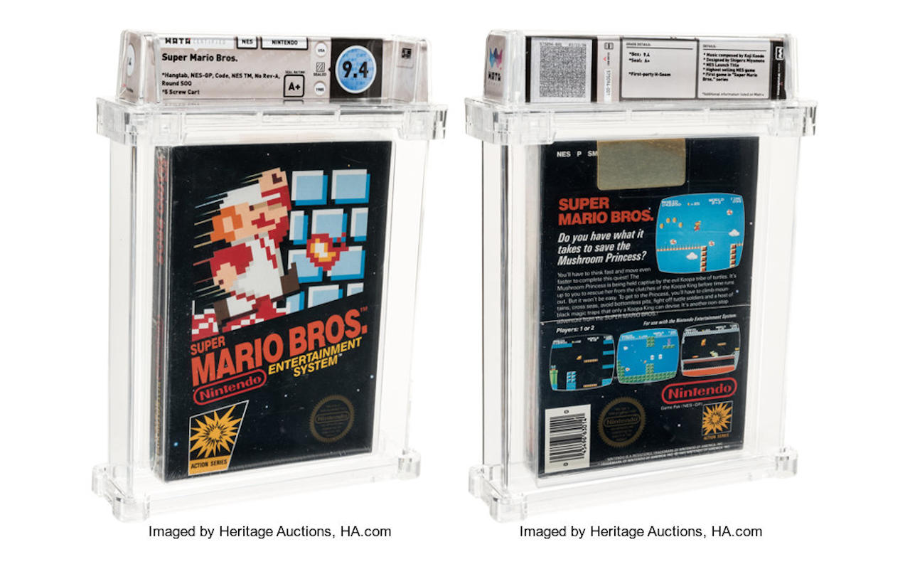 Utesnená kópia Super Mario Bros sa stáva najdrahšou hrou, aká sa kedy predala 1