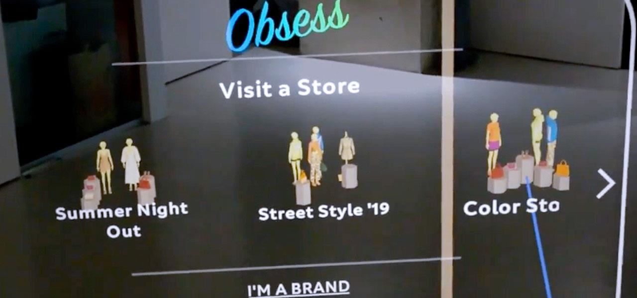 Praktické: Aplikácia Magic Leap Obsess vám umožní vytvoriť vyskakovacie okno s obchodom s módou takmer kdekoľvek