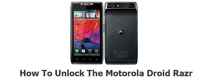 Ako odomknúť Motorola Droid Razr pre slobodu SIM karty