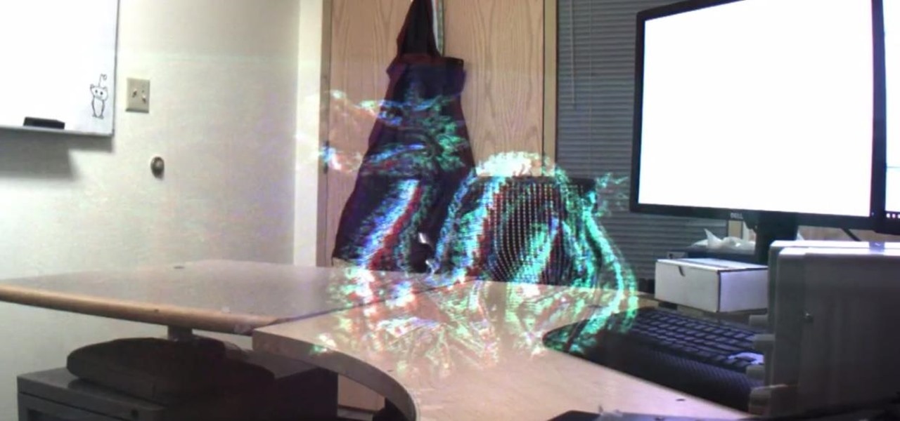 Novinky: Microsoft predvádza hologramy pomocou iba fázových displejov