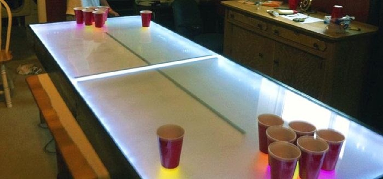 Novinky: Rozsvieťte svoju ďalšiu párty s týmto DIY LED pivovým stolíkom, ktorý tancuje s hudbou