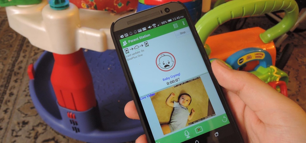 Postup: Monitor Munchkin premení Android na Wi-Fi kameru pre deti & amp;  Domáce zvieratá