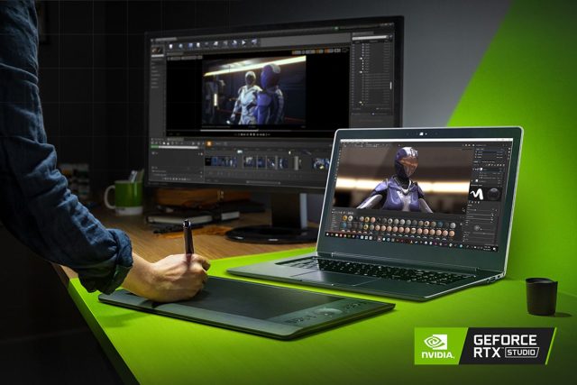 Ovládač Nvidia Studio