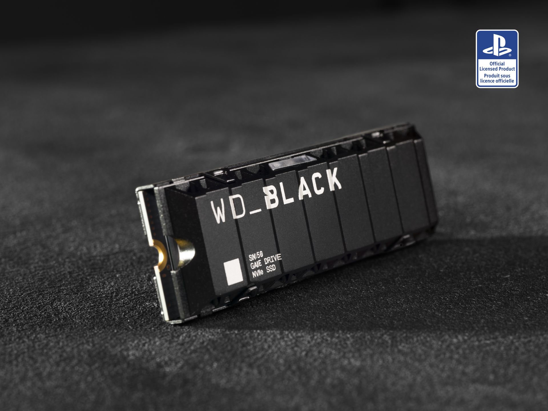SSD WD_Black SN850 NVMe M.2 pour PS5 © Western Digital
