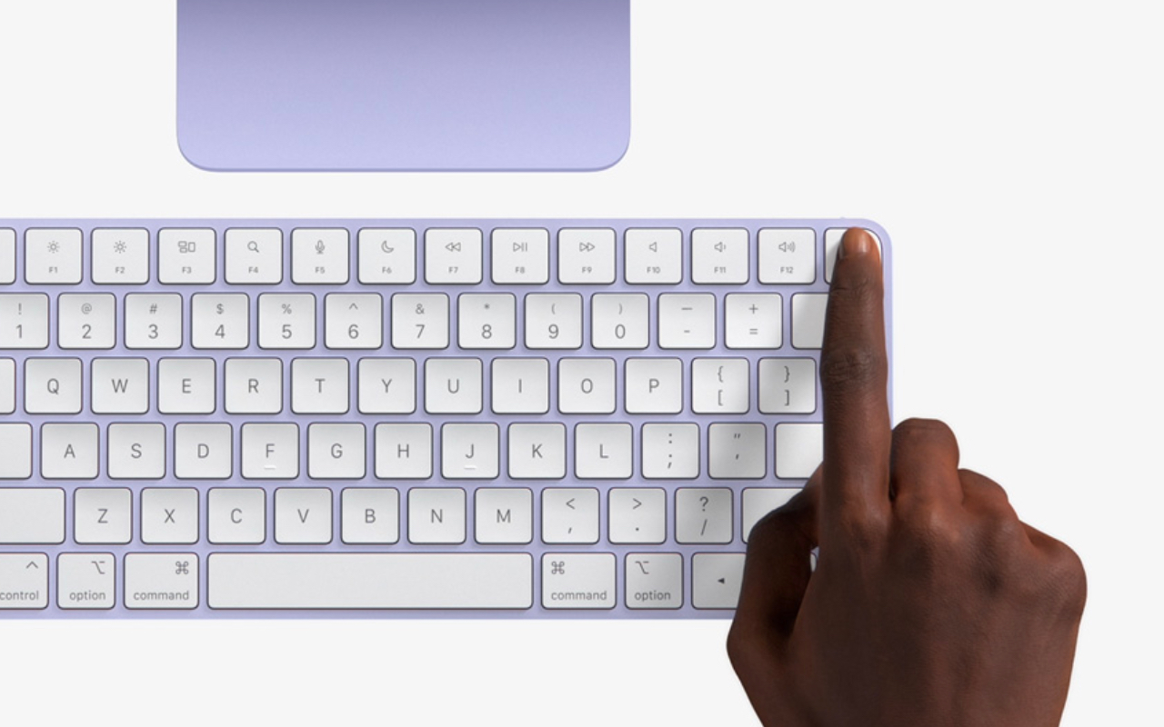 Clavier Touch ID Mac © Apple
