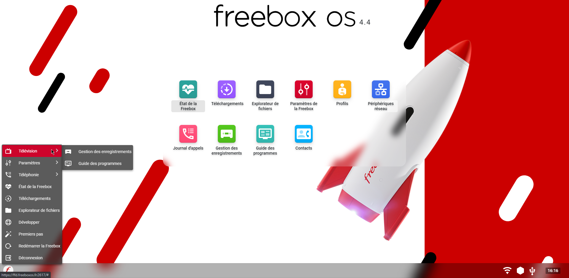 Freebox OS 4.4.0 © Clubic.com