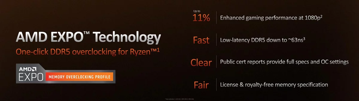 AMD Ryzen 7000 Zen 4 AM5 © AMD