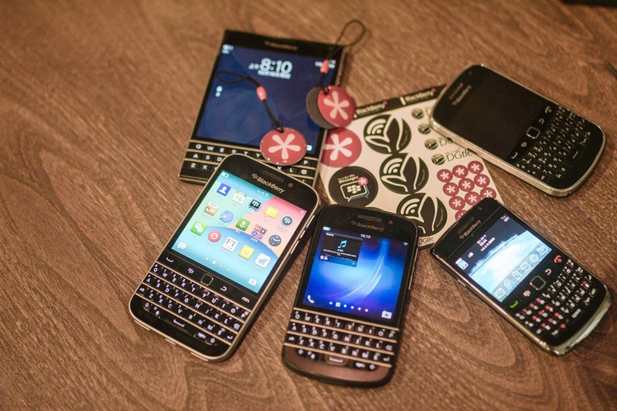 Telefóny BlackBerry © Pixabay
