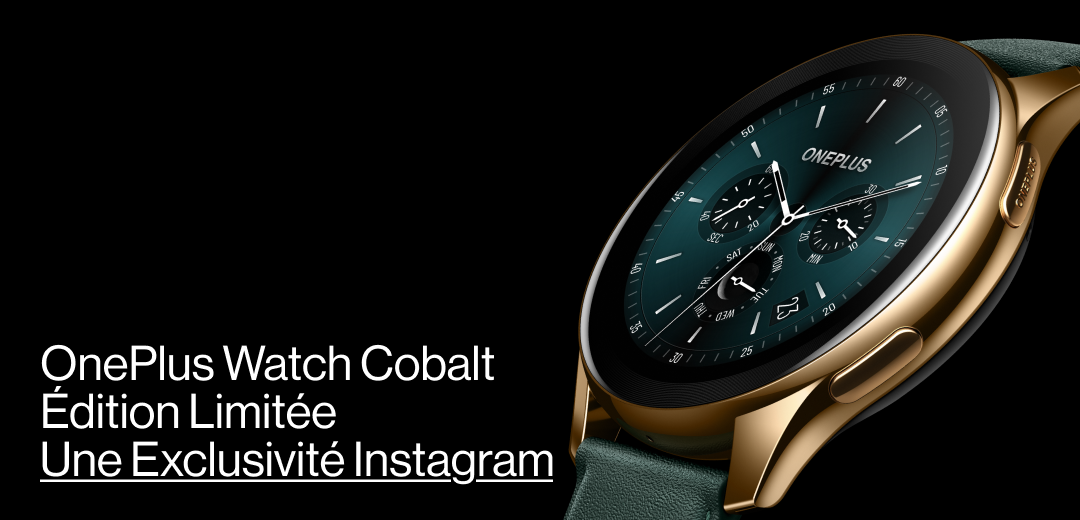 OnePlus Watch Cobalt