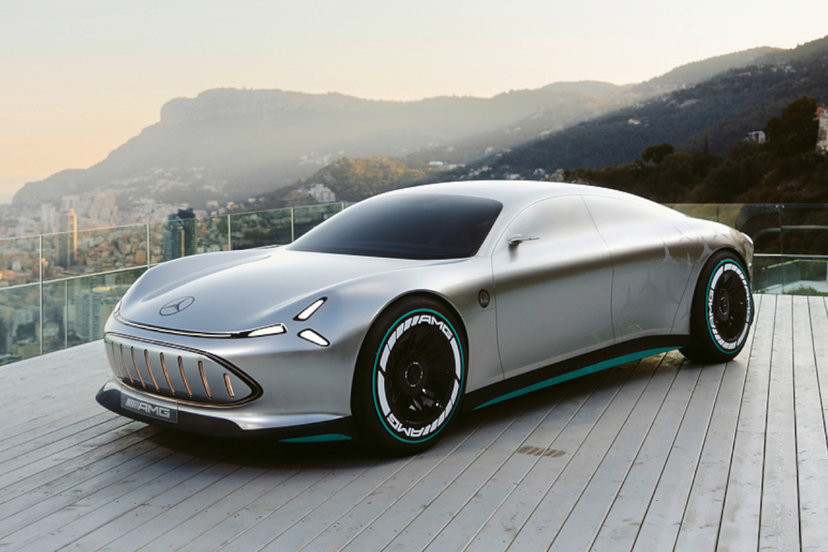 Vision AMG: koncept 100% elektrického superšportiaka od Mercedesu